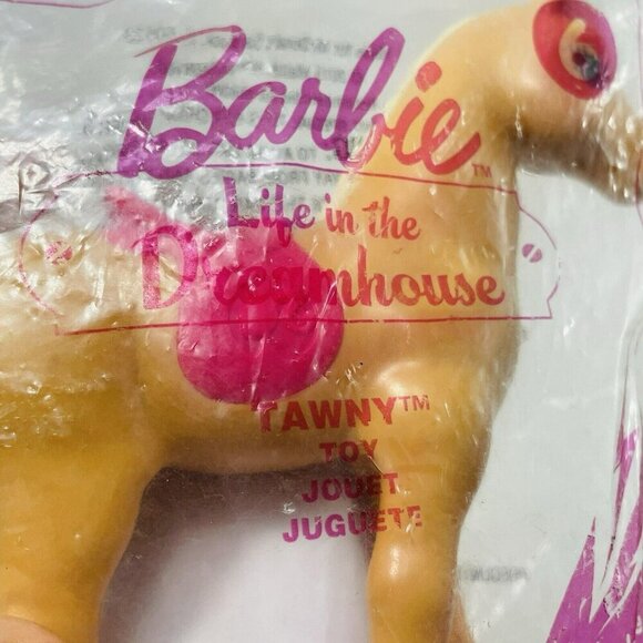 Mattel Barbie Dream House Life Horse Pony No. 6 Figure Tawny Toy Doll Happy Meal - Picture 6 of 10